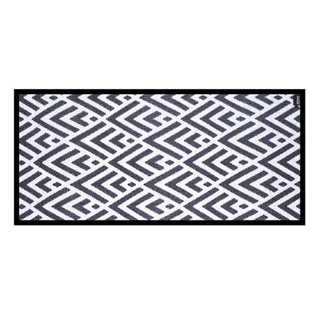 เสื่ออเนกประสงค์ PDM BRAND KAIKU 90x200 ซม. สีขาว-ดำ_2