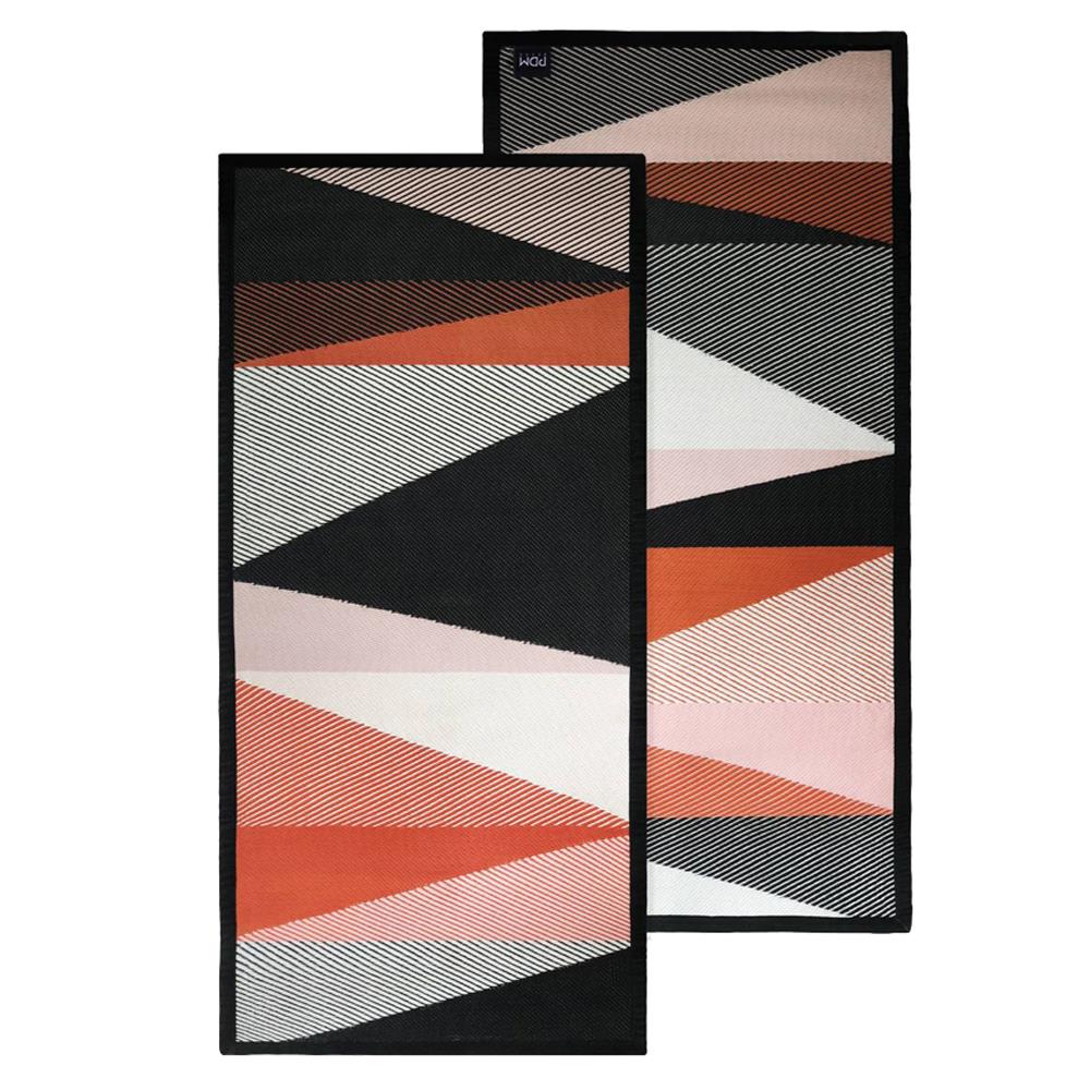 เสื่ออเนกประสงค์ PDM BRAND MURIA 90x200 ซม. สีส้ม-ดำ