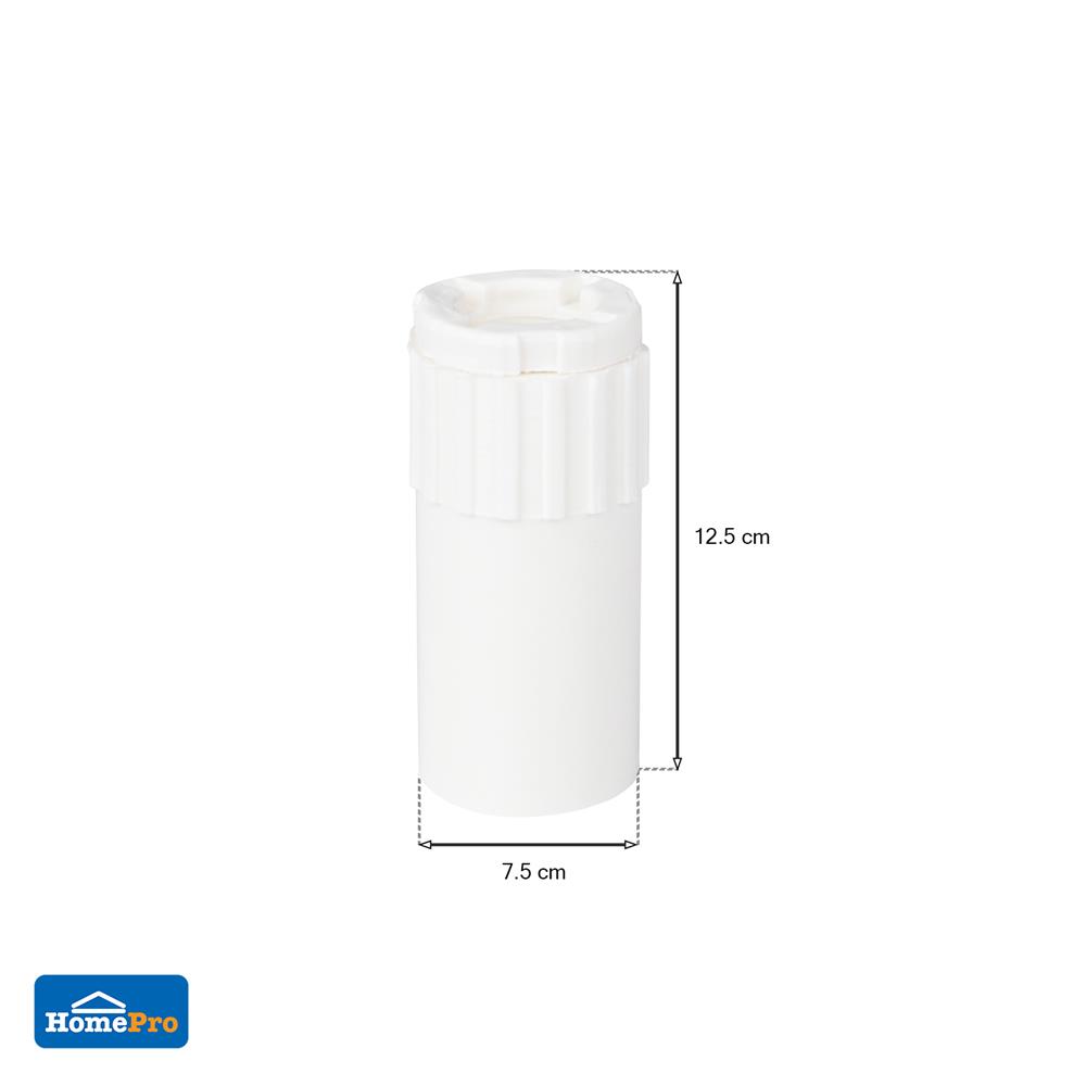 ข้อต่อท่ออ่อน ELECKTA 16 มม. สีขาว แพ็ค 4 ชิ้น