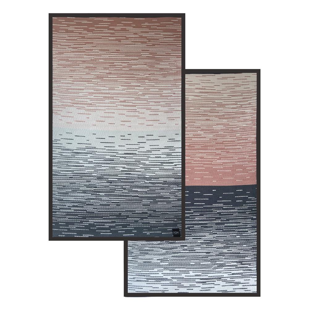 เสื่ออเนกประสงค์ PDM BRAND DAWN 150x240 ซม. สีเทา