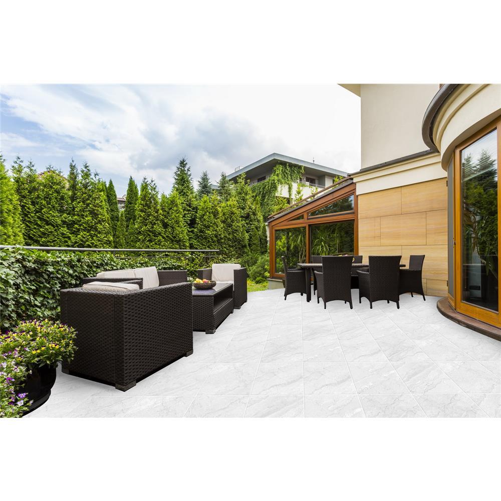 กระเบื้องพื้น 16x16 นิ้ว TARA ริคกี้ เทา EXC A 0.96 ตร.ม.