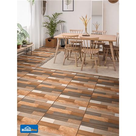 กระเบื้องพื้น 16x16 นิ้ว DURAGRES เอดวิน น้ำตาล A 0.96M2_2