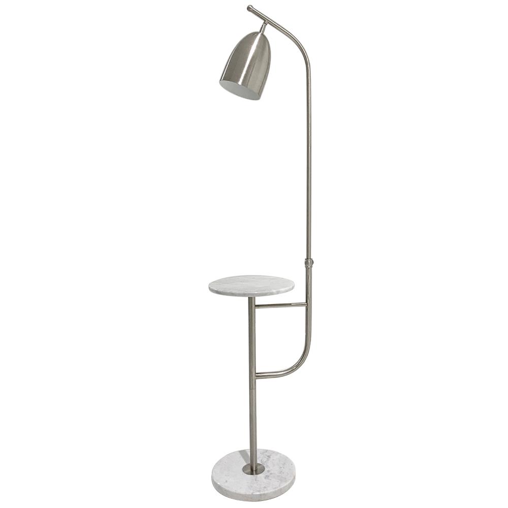 ไฟตั้งพื้น CARINI L716 สีเงินด้าน/ลายหินอ่อน