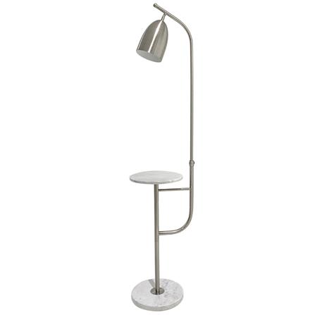 ไฟตั้งพื้น CARINI L716 สีเงินด้าน/ลายหินอ่อน_0