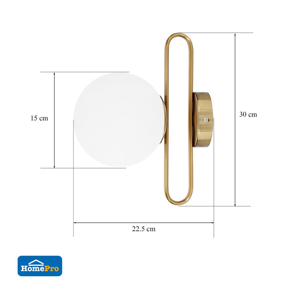 ไฟกิ่งภายใน CARINI TGB026 สีขาว/ทอง 1 หัว