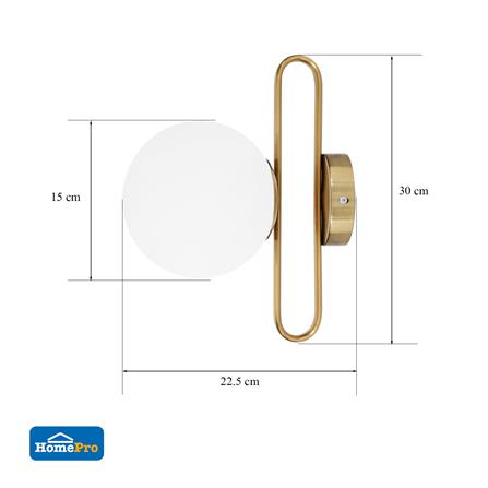 ไฟกิ่งภายใน CARINI TGB026 สีขาว/ทอง 1 หัว_5