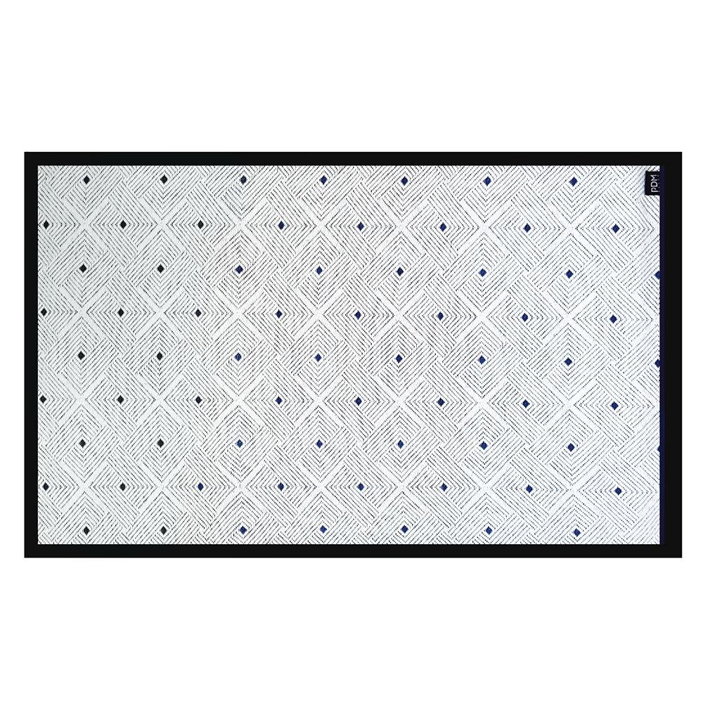 เสื่ออเนกประสงค์ PDM BRAND EASE 150x240 ซม. สีน้ำเงิน-ขาว