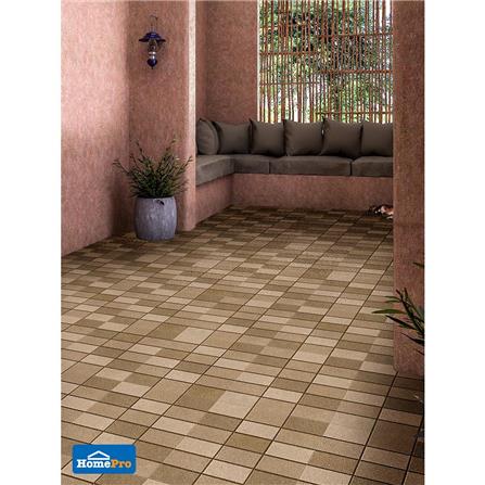 กระเบื้องพื้นพอร์ซเลน  40x40 ซม. CERGRES ลีย่า น้ำตาล A 0.96M2_2