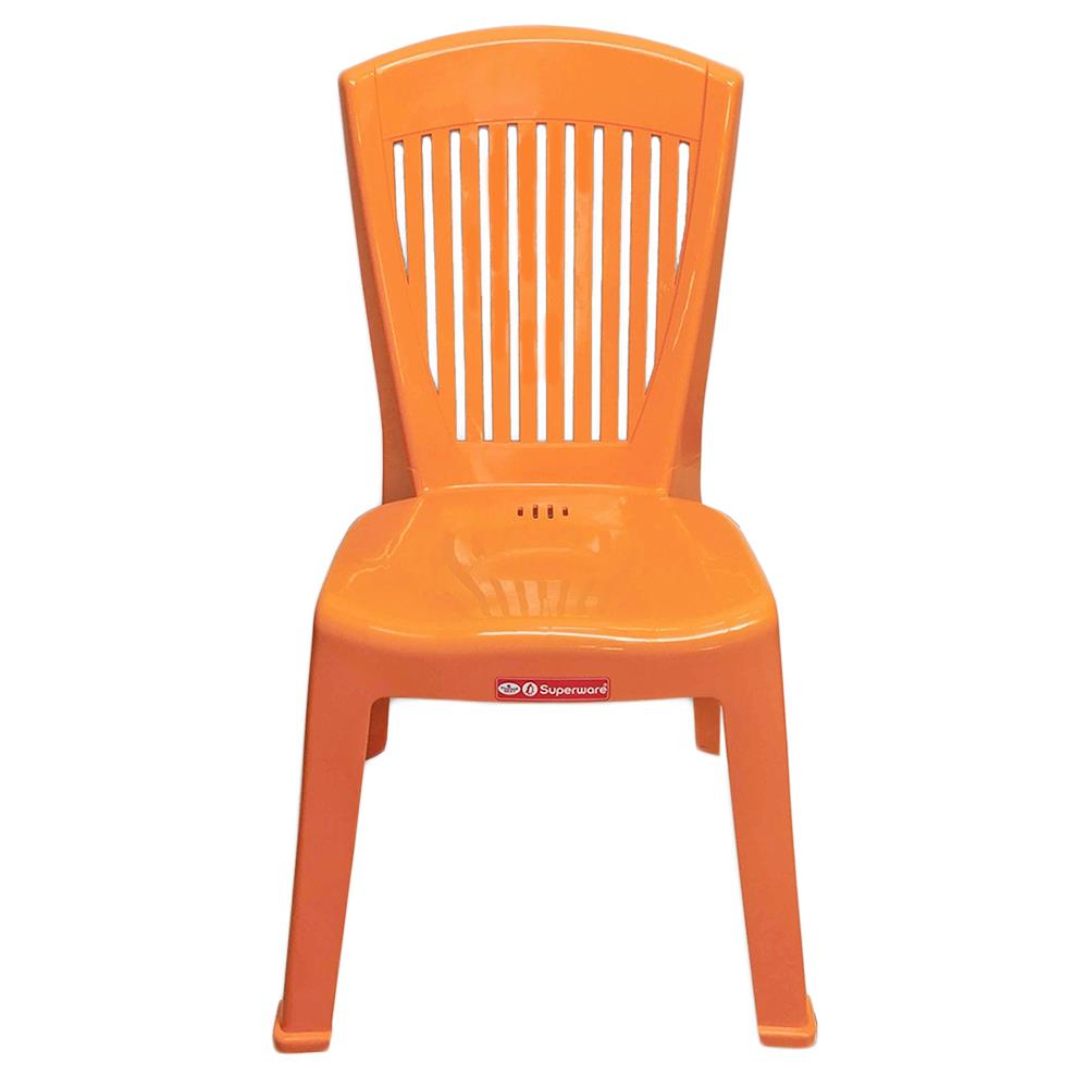 เก้าอี้พลาสติก SUPERWARE CH-63 สีส้ม