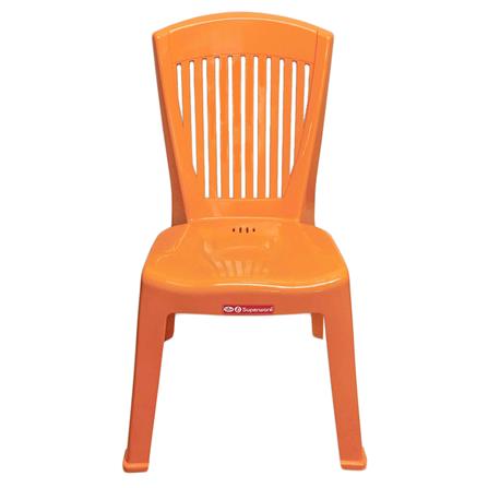 เก้าอี้พลาสติก SUPERWARE CH-63 สีส้ม_1