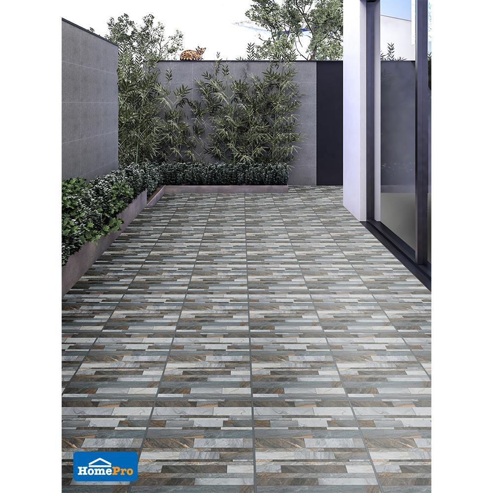 กระเบื้องพื้น 16x16 นิ้ว DURAGRES อาซูร่า เทา A 0.96M2