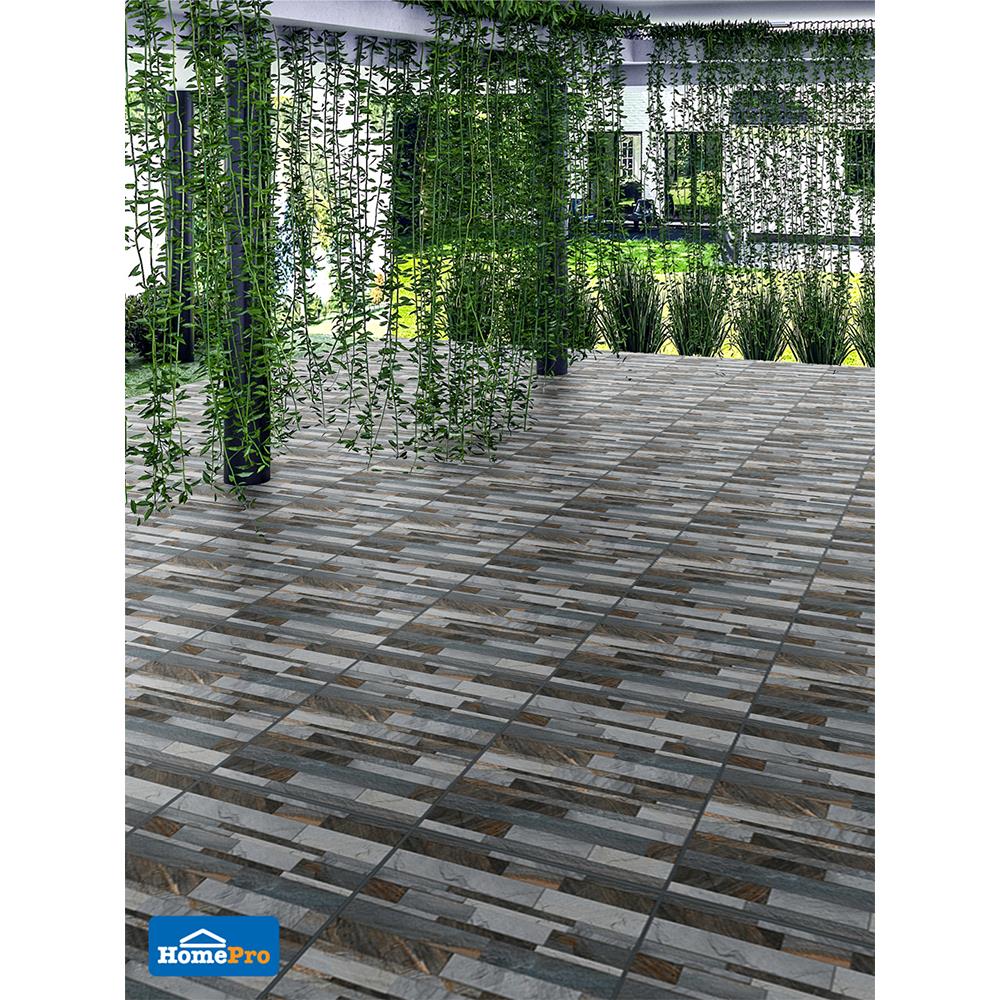 กระเบื้องพื้น 16x16 นิ้ว DURAGRES อาซูร่า เทา A 0.96M2