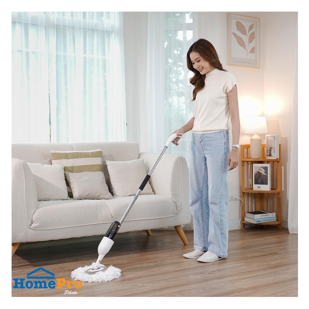 ไม้ม็อบสเปรย์ทำความสะอาด 2 IN 1 ACCO NAMI 15 นิ้ว สีขาว