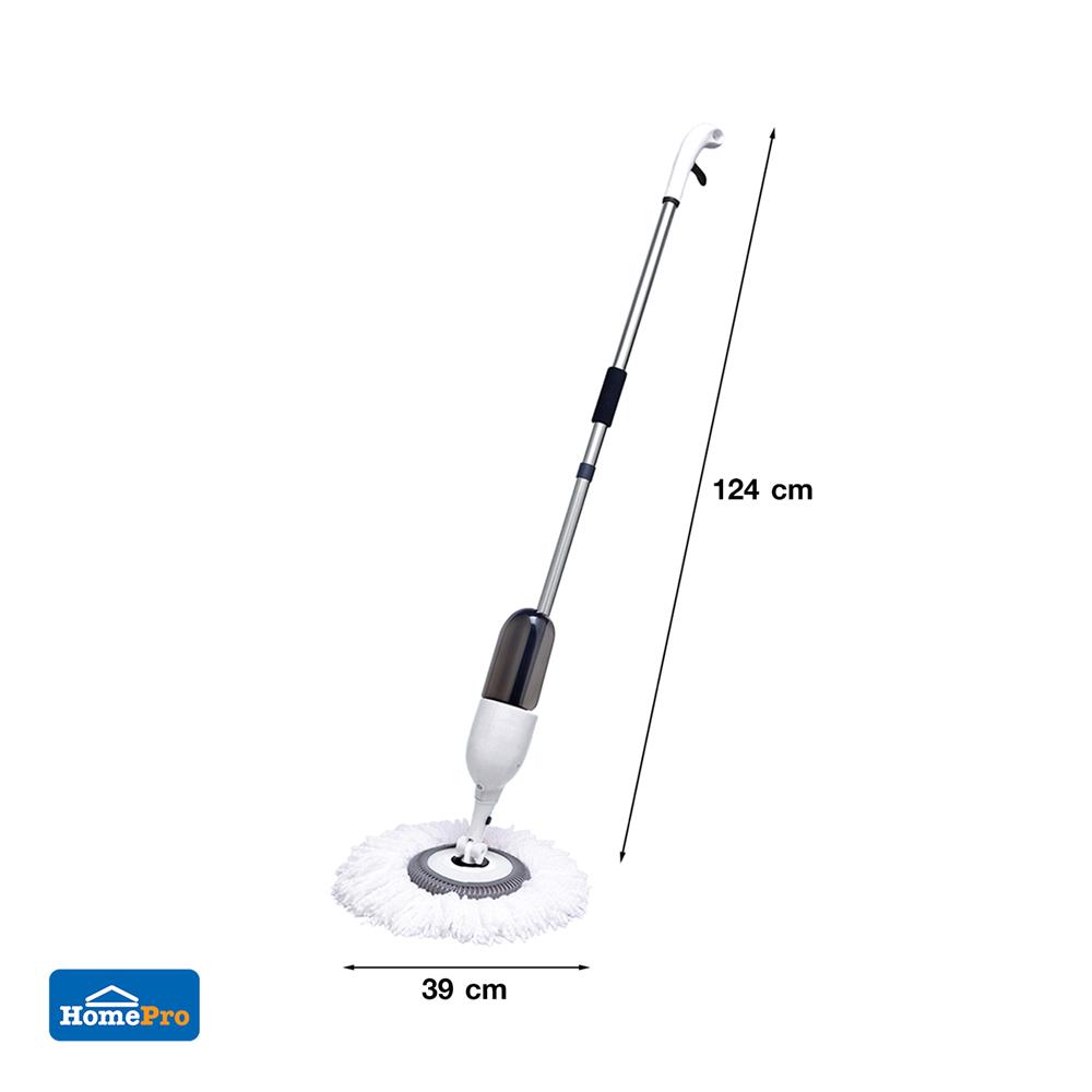 ไม้ม็อบสเปรย์ทำความสะอาด 2 IN 1 ACCO NAMI 15 นิ้ว สีขาว