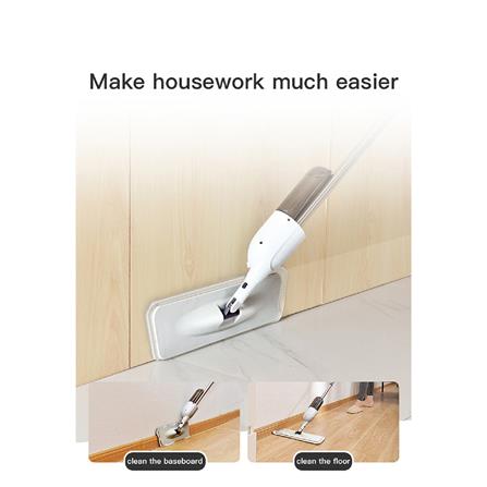 ไม้ม็อบสเปรย์ทำความสะอาด 2 IN 1 ACCO NAMI 15 นิ้ว สีขาว_2