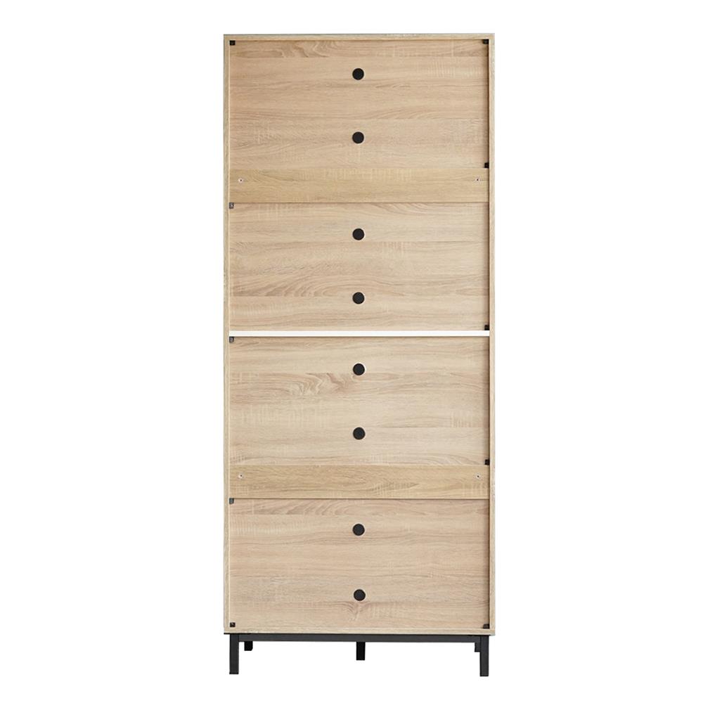 ตู้วางรองเท้า INHOME SB8014 S-MB 80 ซม. สีโซลิดโอ๊ค/มาร์เบิล