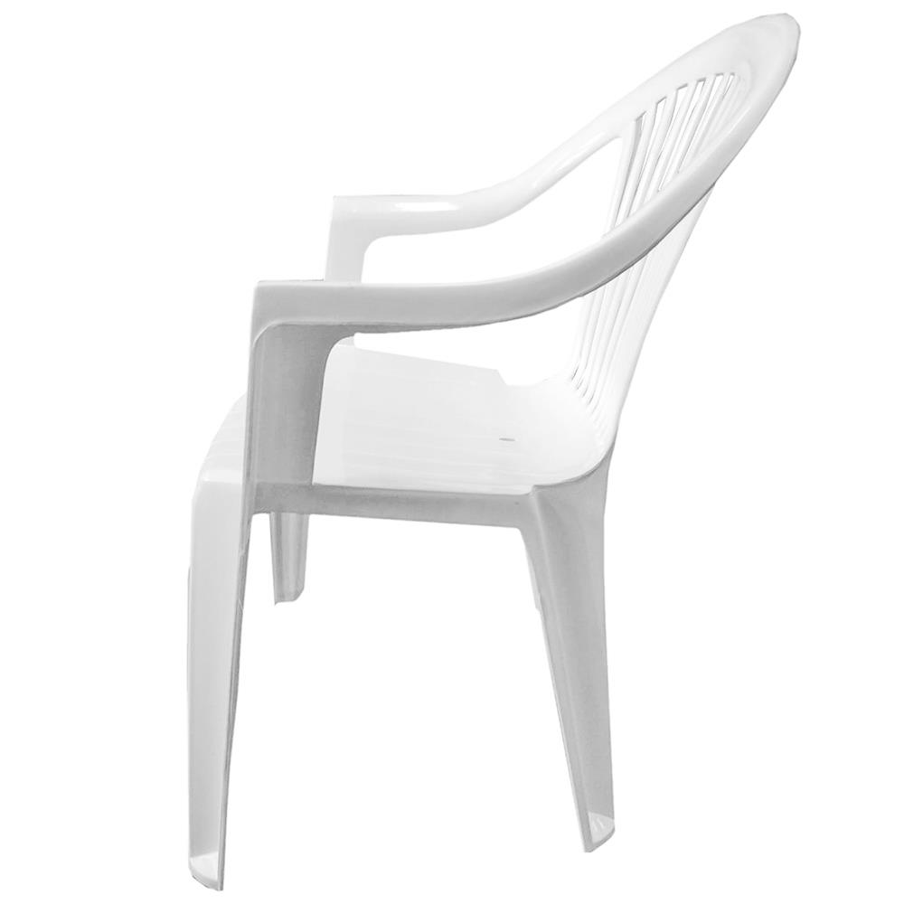 เก้าอี้พนักพิงมีที่วางแขน SPRING VENUS4 สีขาว