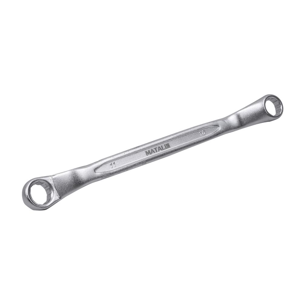 ประแจแหวน MATALL MTC128 10X11 มม. สีเงิน