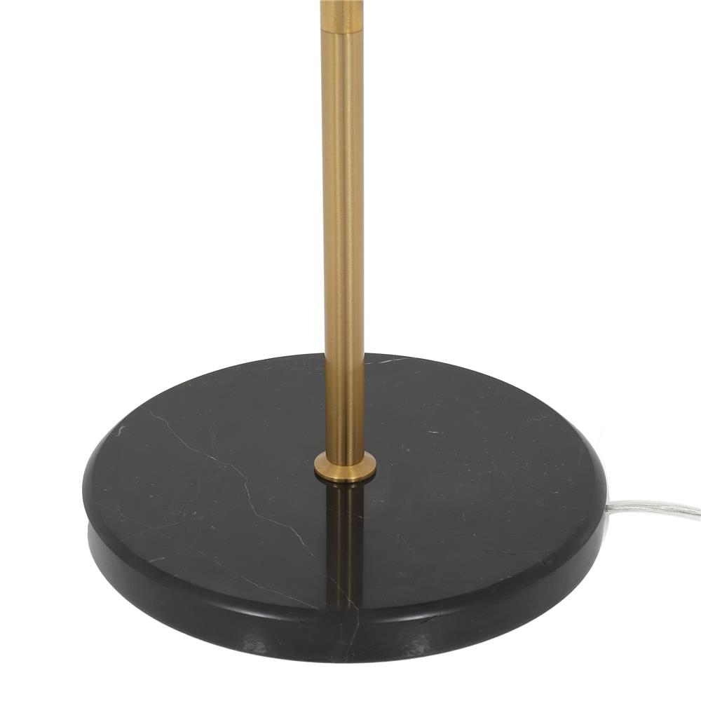 ไฟตั้งพื้น CARINI YJ202032 สีขาว/ทองเหลืองรมดำ/ดำ