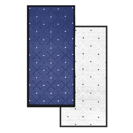 เสื่ออเนกประสงค์ PDM BRAND EASE 90x200 ซม. สีน้ำเงิน-ขาว_3