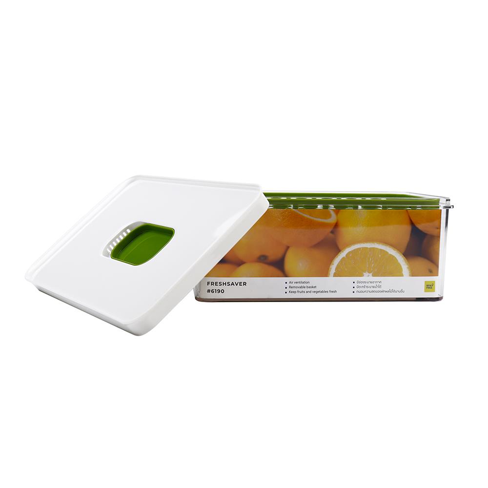 กล่องจัดเก็บในตู้เย็นซ้อนได้ SUPER LOCK 30X17.5X11.8 ซม.