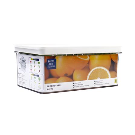 กล่องจัดเก็บในตู้เย็นซ้อนได้ SUPER LOCK 30X17.5X11.8 ซม._0