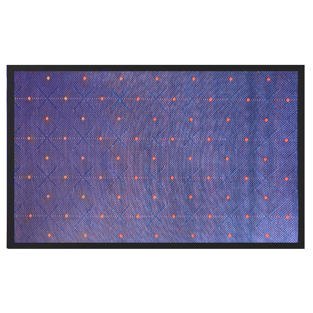 เสื่ออเนกประสงค์ PDM BRAND EASE 150x240 ซม. สีน้ำเงิน-ส้ม