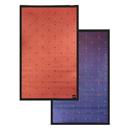 เสื่ออเนกประสงค์ PDM BRAND EASE 150x240 ซม. สีน้ำเงิน-ส้ม_3