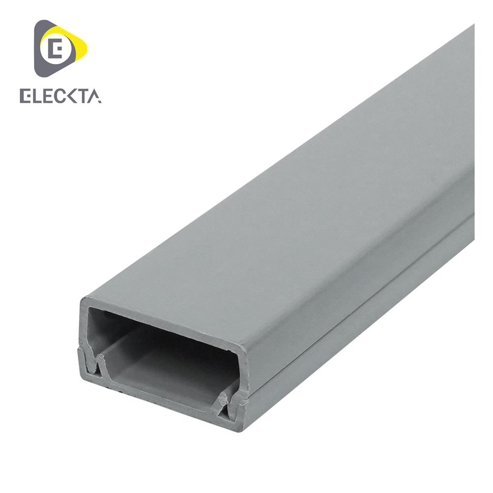 รางทรังกิ้ง ELECKTA 2x4 ซม. 2 เมตร สีเทา