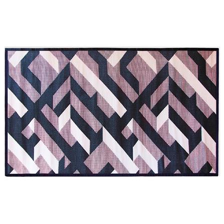 เสื่ออเนกประสงค์ PDM BRAND AVALON 180x270 ซม. สีชมพู-ดำ