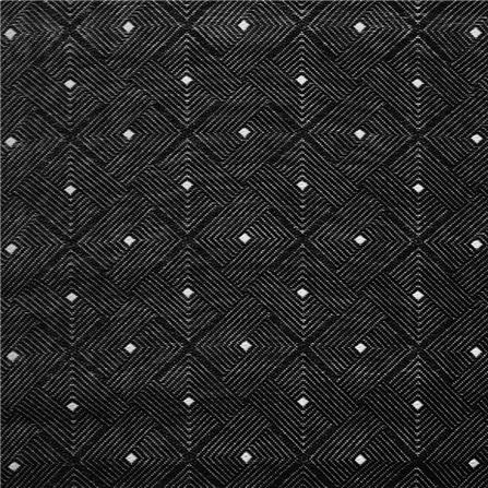 เสื่ออเนกประสงค์ PDM BRAND EASE 150x240 ซม. สีดำ-ขาว_1