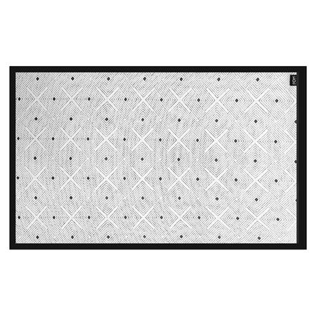 เสื่ออเนกประสงค์ PDM BRAND EASE 150x240 ซม. สีดำ-ขาว_2