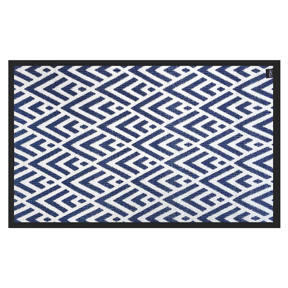 เสื่ออเนกประสงค์ PDM BRAND KAIKU 150x240 ซม. สีน้ำเงิน-ขาว