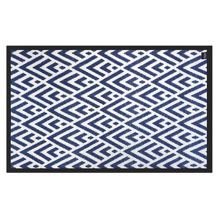 เสื่ออเนกประสงค์ PDM BRAND KAIKU 150x240 ซม. สีน้ำเงิน-ขาว