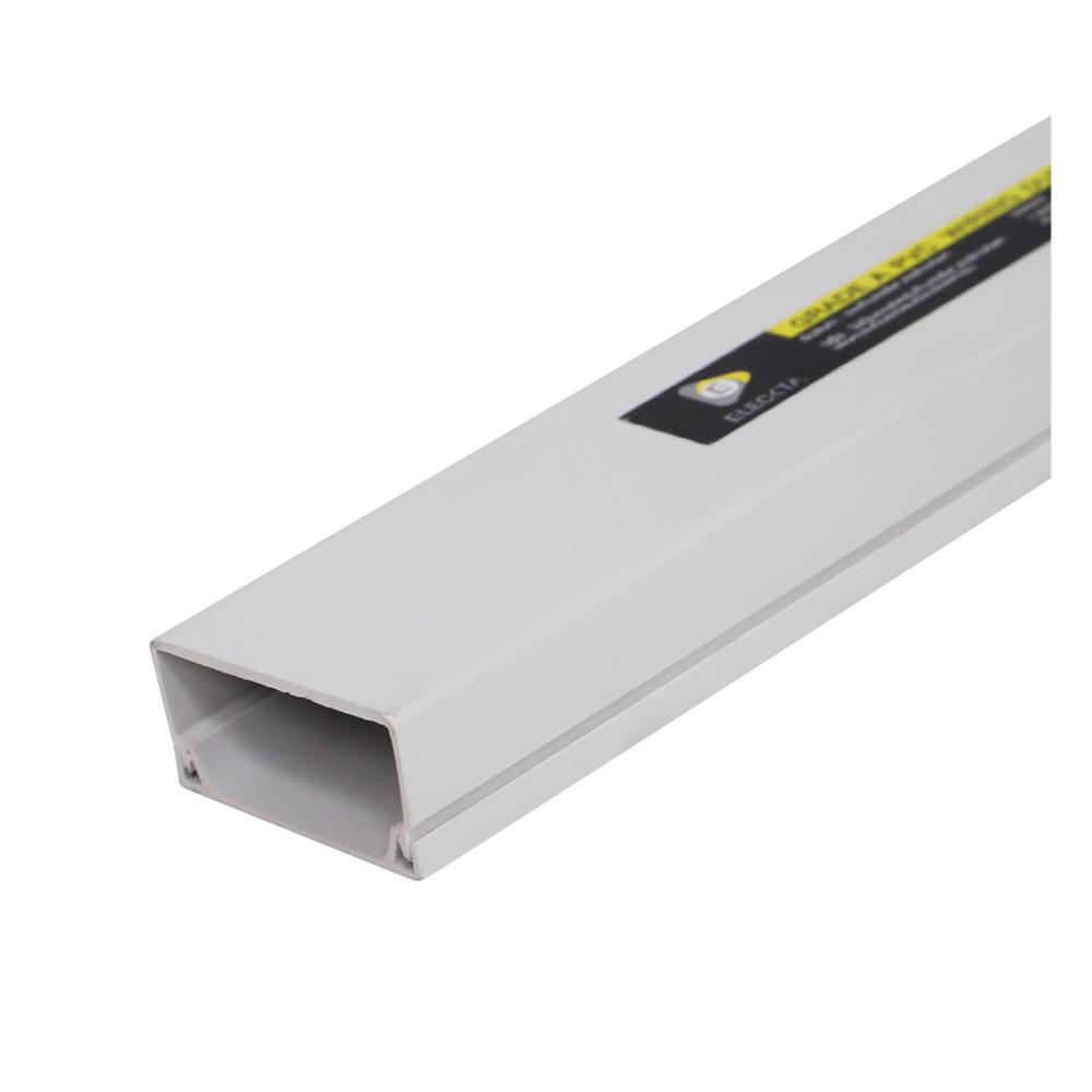รางทรังกิ้ง ELECKTA 1.6x3.2 ซม. 2 เมตร สีขาว