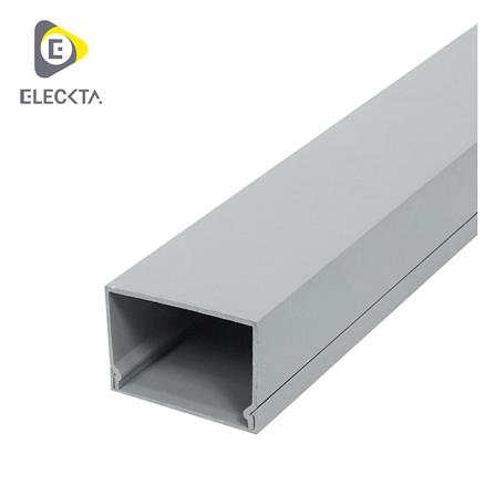 รางไวร์เวย์ PVC ELECKTA 4x6 ซม. 2 เมตร สีเทา