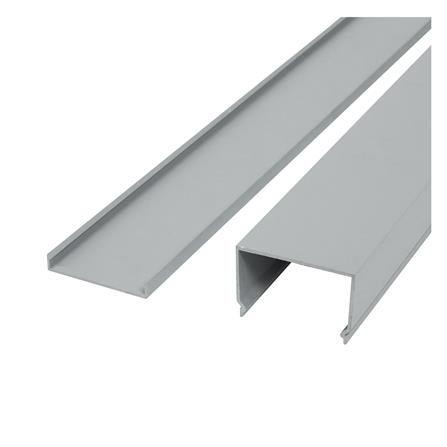 รางไวร์เวย์ PVC ELECKTA 4x6 ซม. 2 เมตร สีเทา_2
