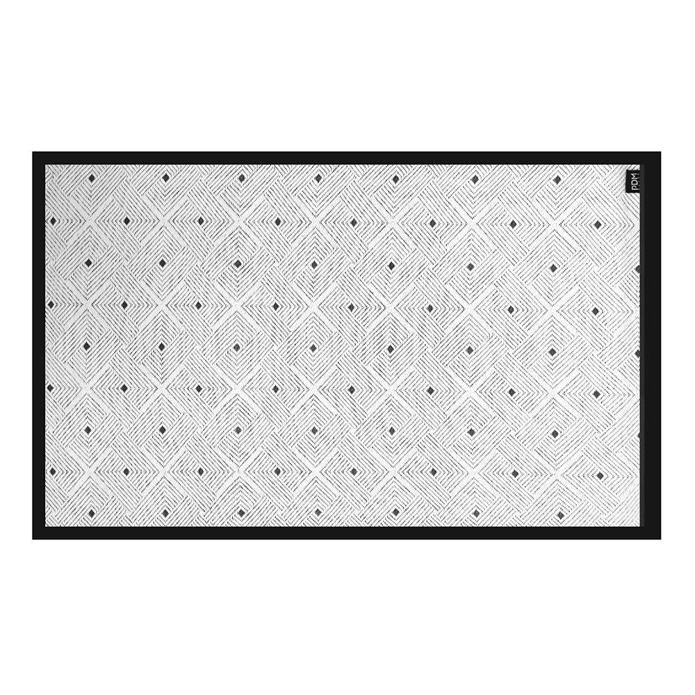 เสื่ออเนกประสงค์ PDM BRAND EASE 180X270 ซม. สีดำ-ขาว