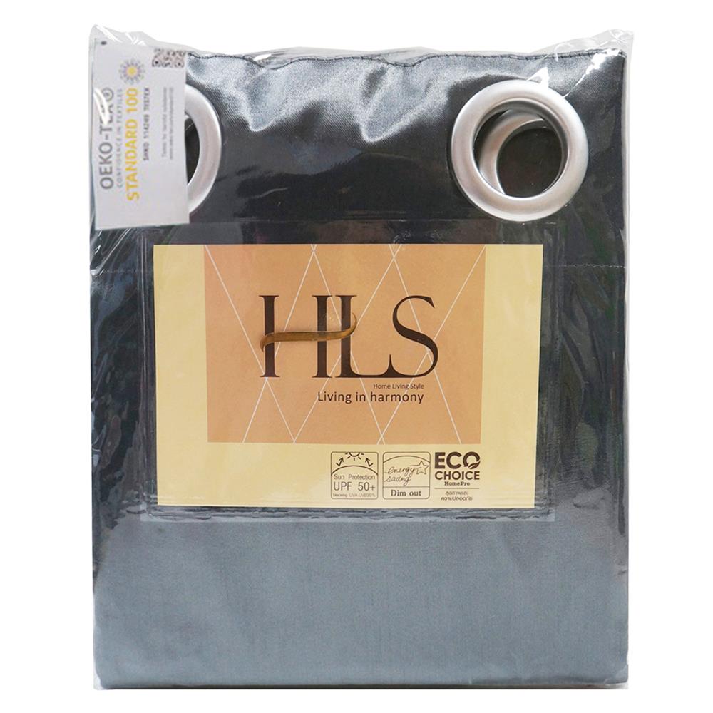 ผ้าม่าน EYELET HOME LIVING STYLE LIANA UV 130X160 ซม. สีเทา
