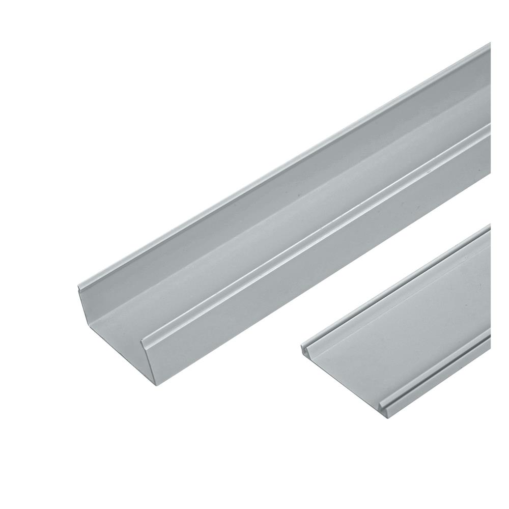 รางทรังกิ้ง ELECKTA 1.6x3.2 ซม. 2 เมตร สีเทา