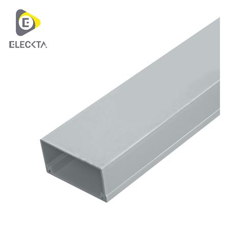 รางทรังกิ้ง ELECKTA 1.6x3.2 ซม. 2 เมตร สีเทา
