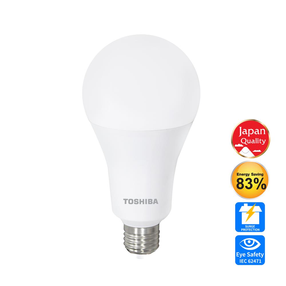 หลอด LED TOSHIBA BULB A70 15 วัตต์ DAYLIGHT E27
