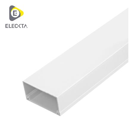 รางทรังกิ้ง ELECKTA 1.6x3.2 ซม. 1 เมตร สีขาว_0