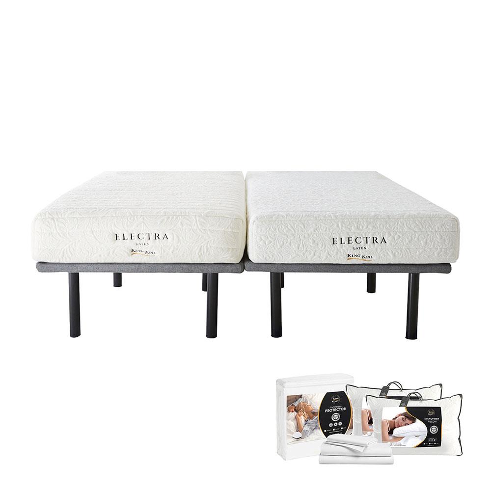 ที่นอน 3.5 ฟุต KINGKOIL ELECTRA พร้อมชุดเครื่องนอน 7 ชิ้น