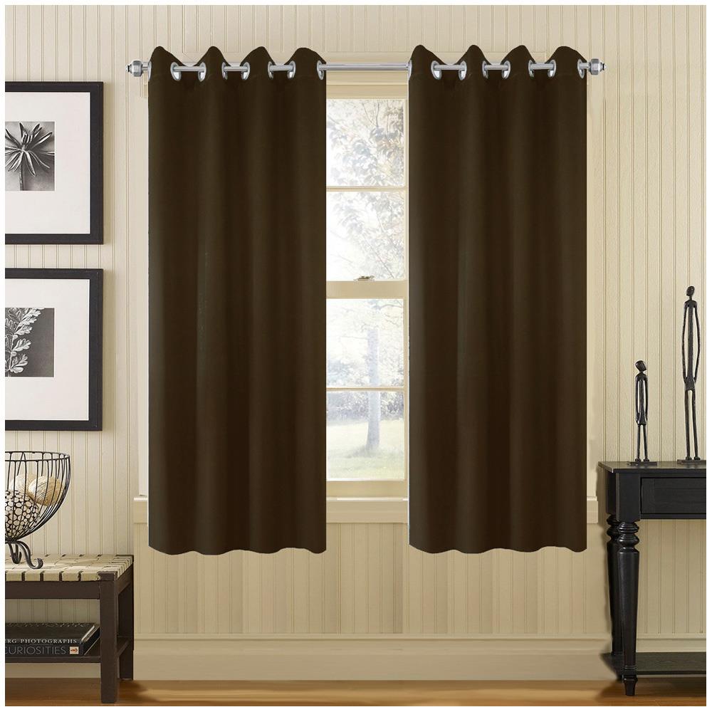 ผ้าม่าน EYELET HOME LIVING STYLE LIANA UV 130X160 ซม. สีน้ำตาล