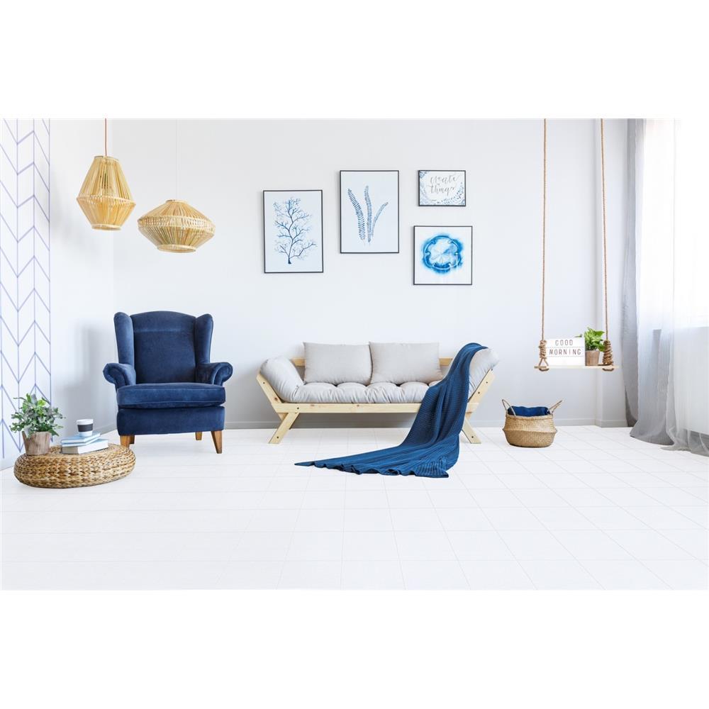 กระเบื้องพื้น 8x8 นิ้ว DURAGRES เตรส เทา A 1M2