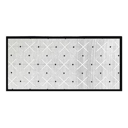 เสื่ออเนกประสงค์ PDM BRAND EASE 90x200 ซม. สีดำ-ขาว_2