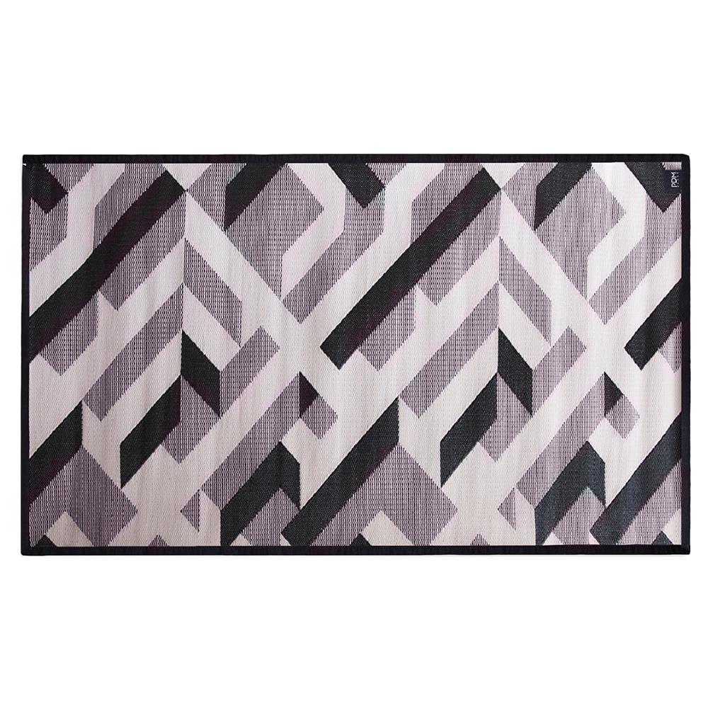 เสื่ออเนกประสงค์ PDM BRAND AVALON 150x240 ซม. สีชมพู-ดำ