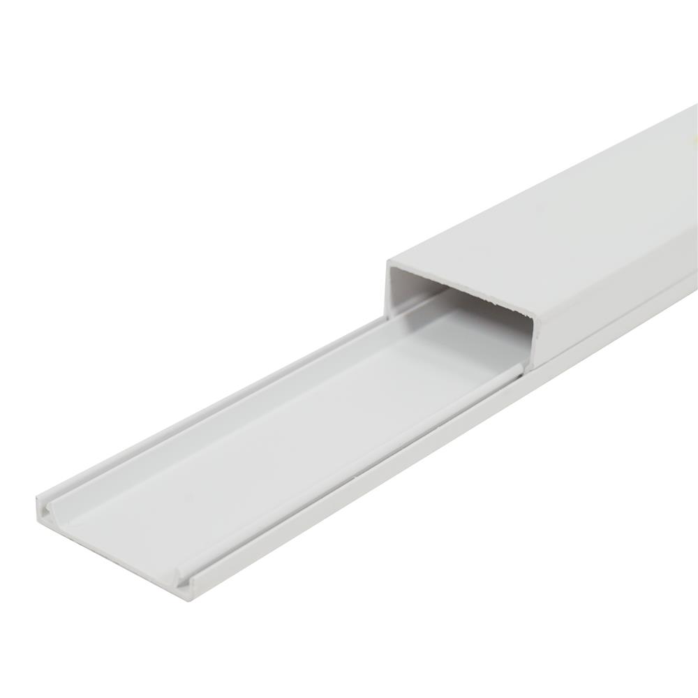 รางทรังกิ้ง ELECKTA 2x4 ซม. 2 เมตร สีขาว