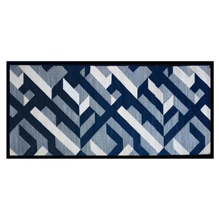 เสื่ออเนกประสงค์ PDM BRAND AVALON 90x200 ซม. สีน้ำเงิน-ขาว